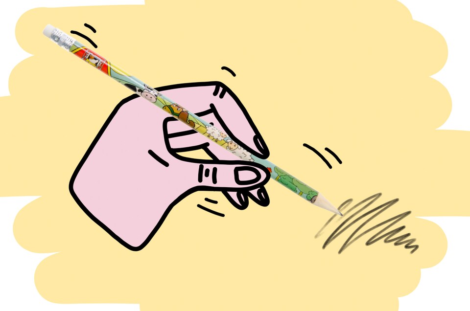 image 1 of Pack of 12 Farm Animals Design Pencils with Eraser