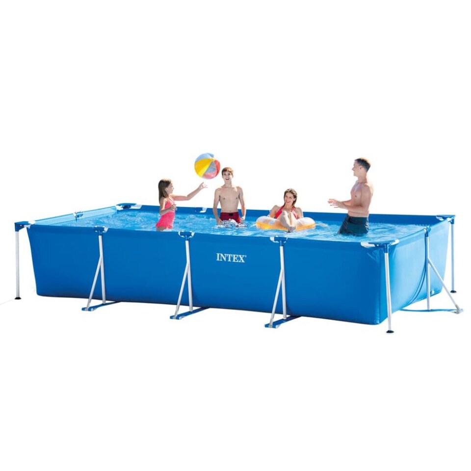 image 1 of Intex 450 X 220 X84CM Rectangular 13Ft Frame Pool