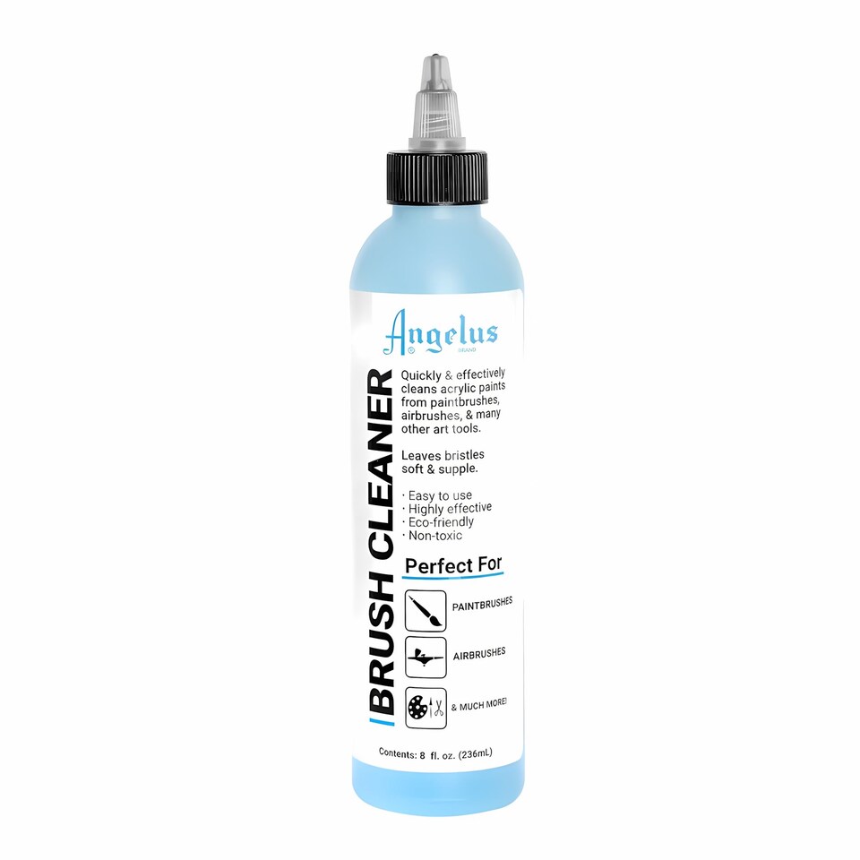 image 1 of Angelus Brush Cleaner - For Removing Dried Acrylic Paint 8oz | Clear