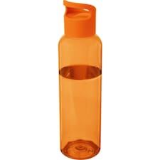 Sky Recycled Plastic 650ml Water Bottle - Orange - One Size