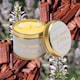 image 2 of Bomb Cosmetics Scented Tinned Candle White Amber & Musk