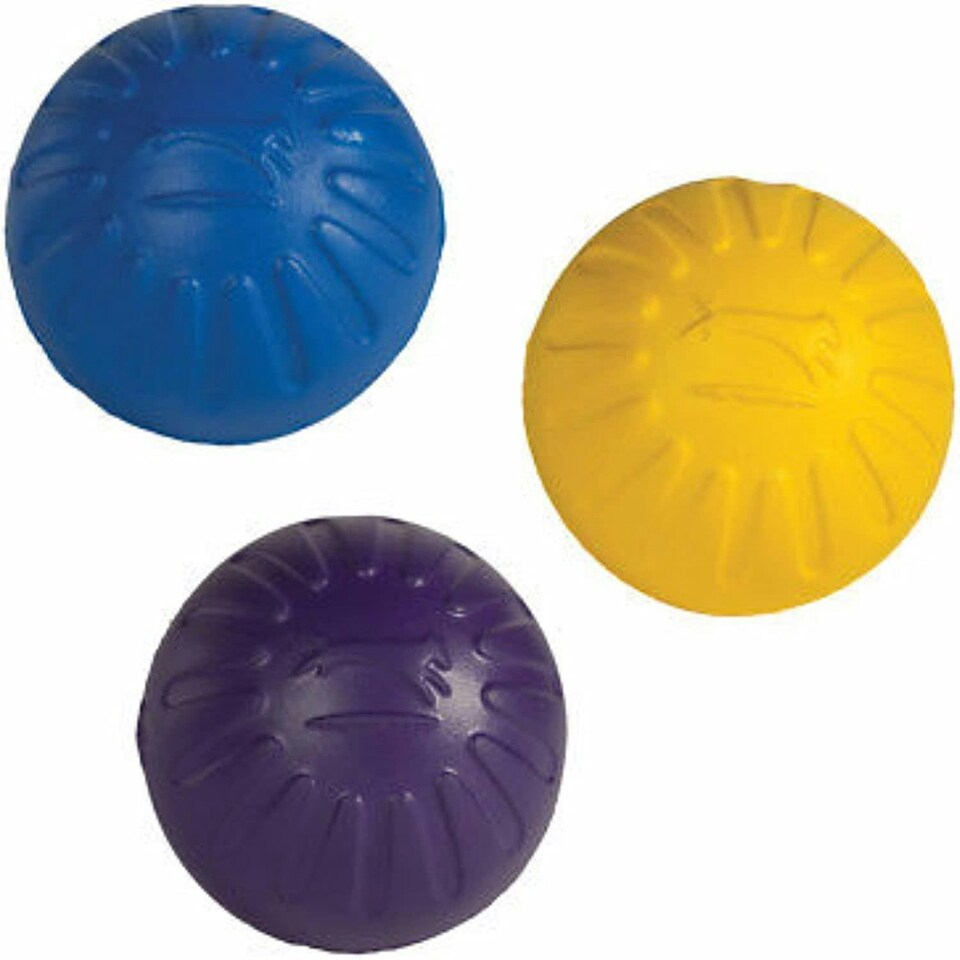 image 1 of Large Interactive Play Durafoam Dog Puppy Ball Floating Toy-Assorted Colour