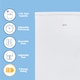 image 2 of Igenix IG155W Freestanding Under Counter Fridge, 97 Litre, 55 cm Wide, White