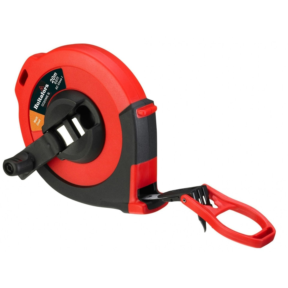 Hultafors Cc Steel Long Tape - Multi Colour - 20m/66ft (Width 10mm)