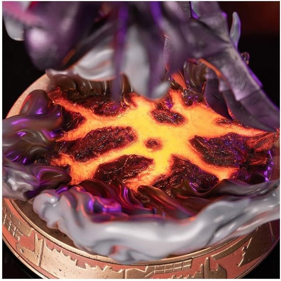 image 1 of First4Figures Yu-Gi-Oh! Red Eyes Black Dragon Purple PVC Statue
