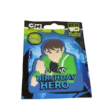 Ben 10: Alien Force Hero Birthday Badge - Multicoloured - One Size