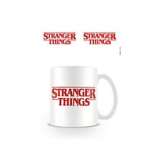 Stranger Things Logo Mug - White/Red - One Size