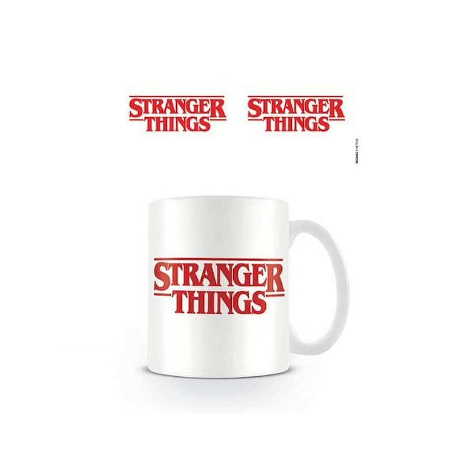 Stranger Things Logo Mug - White/Red - One Size