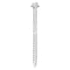image 1 of Timco - Heavy Duty Timber Screws - Hex - Exterior - Silver (Size 10 x 80 - 10 Pieces)