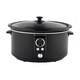 image 1 of Hamilton Beach 6.5L Digital Oval Slow Cooker Black