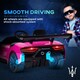 image 5 of AIYAPLAY Maserati GT2 Licensed 12V Electric Ride on Car w/ Remote, Pink