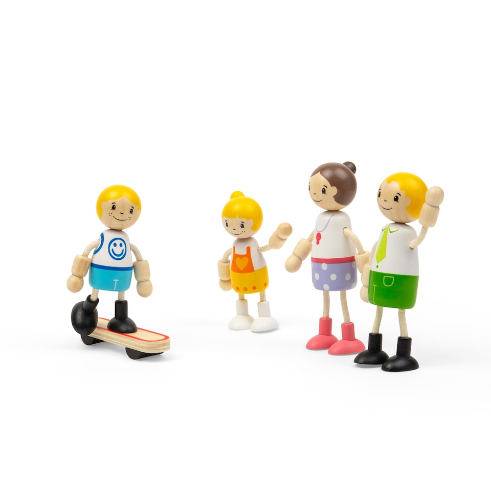 image 1 of White Family Dolls