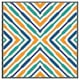 image 3 of Ethnic geometric figures (Picutre Frame) Brown | XL