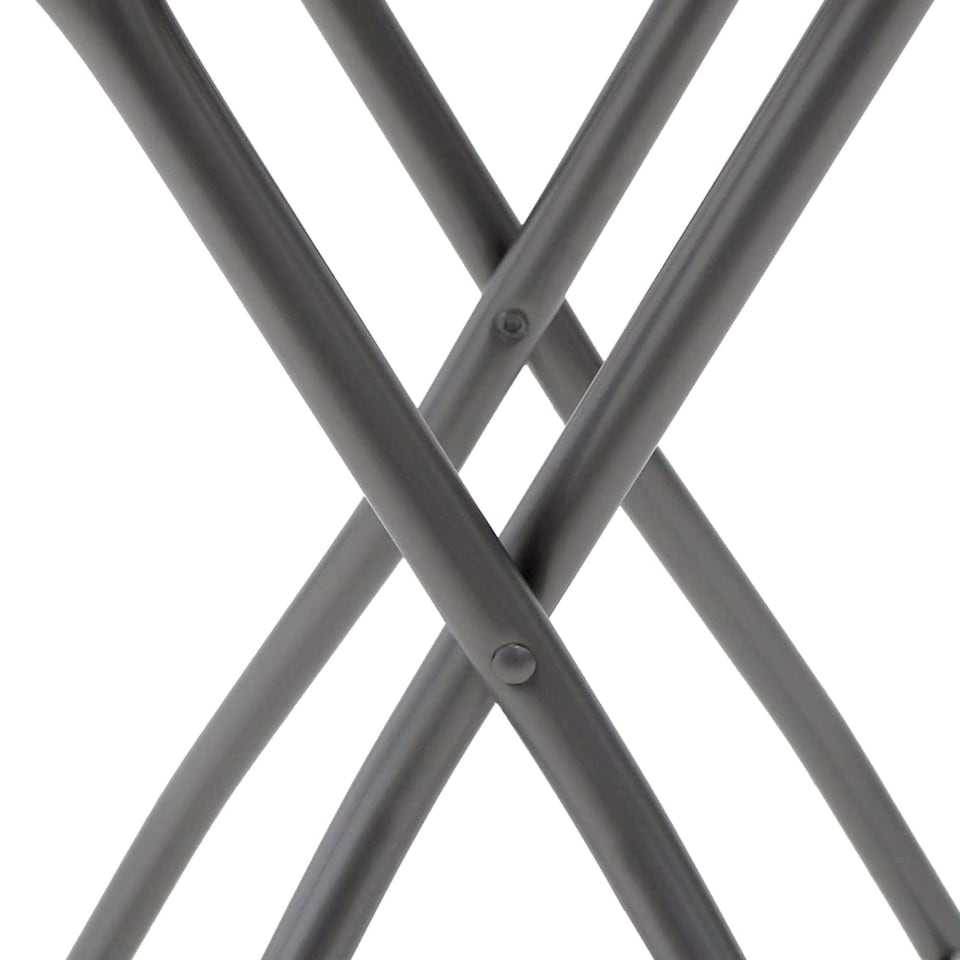 image 1 of Black Padded Folding High Chair Breakfast Kitchen Bar Stool Seat | Black