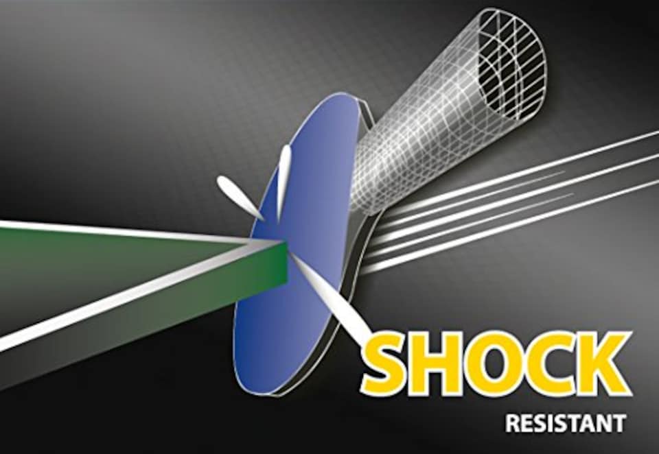 image 1 of Donic-Schildkröt Alltec Hobby Outdoor Table Tennis Bat, Plastic, Weatherproof, Washable, 733014