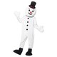 image 1 of Snowman Mascot Christmas Fancy Dress Costume Unisex Adult One Size White | One Size