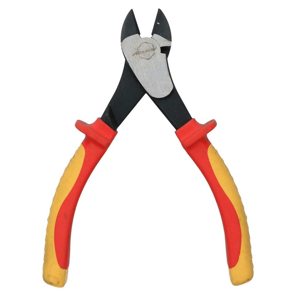 image 1 of 7" VDE Electrician Electrical Diagonal Side Wire Cutting Cutter Cut Snips Pliers
