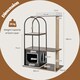 image 3 of COSTWAY 118 cm Cat Tree Tower Cat Condo Activity Center