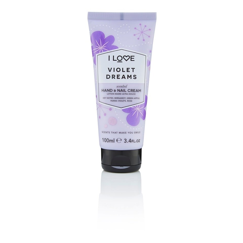 I Love Violet Dreams Scented Hand & Nail Cream 100ml