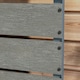 image 8 of Outsunny Raised Garden Bed with Trellis and Drainage Hole, Planter Box Grey