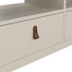 image 8 of Barcelona TV Unit 3 Drawers in Cashmere Cream