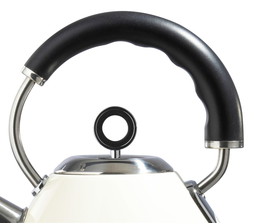 image 1 of Daewoo Cream Kensington 1.7L Pyramid Kettle
