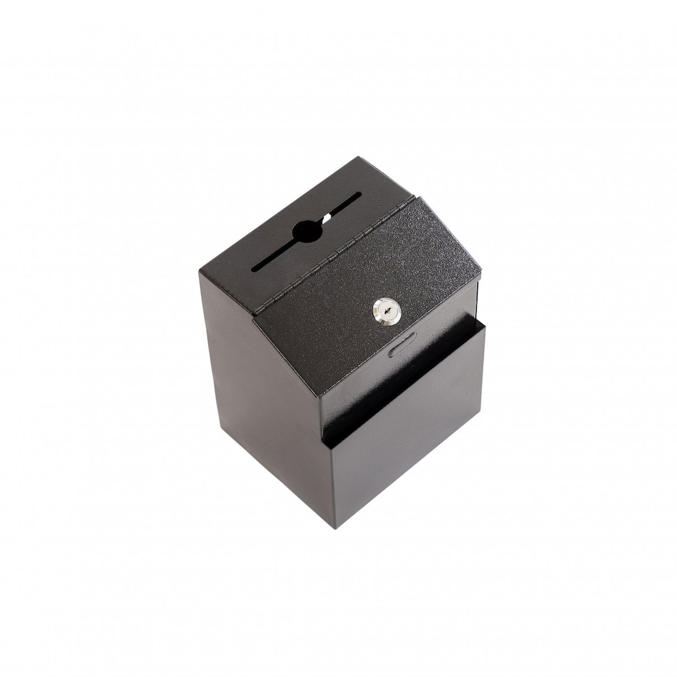 image 1 of Wall Mounted Lockable Steel Suggestion Comment Ballot Mail Box