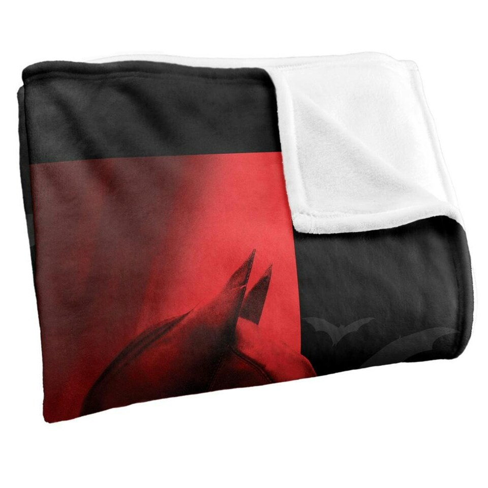 image 1 of The Batman Character Art Blanket - Multicoloured - One Size