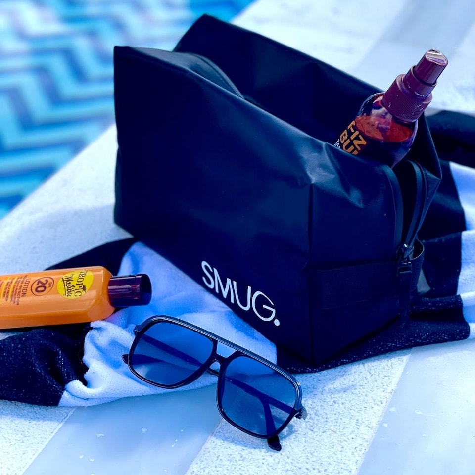 image 1 of SMUG Wash Bag - Black