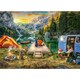 image 2 of Ravensburger Calm Campside 1000 Piece Jigsaw Puzzle
