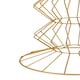 image 3 of Interiors By Premier Compact Gold Finish Frame Table, Practical Side Table For Livingroom, Mirrored Top Small Lounge Table Gold