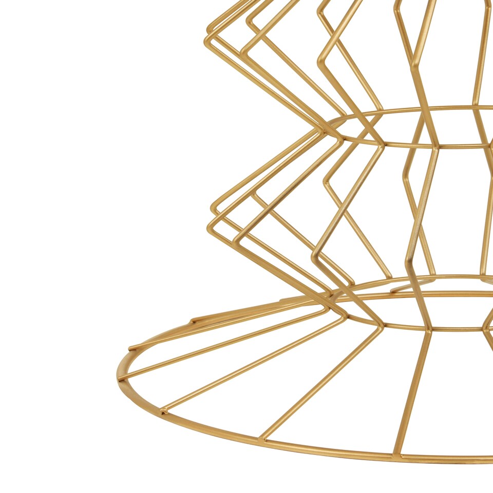 image 1 of Interiors By Premier Compact Gold Finish Frame Table, Practical Side Table For Livingroom, Mirrored Top Small Lounge Table Gold