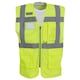 image 1 of Yoko Unisex Adult Hi-Vis Vest - Yellow - XXL