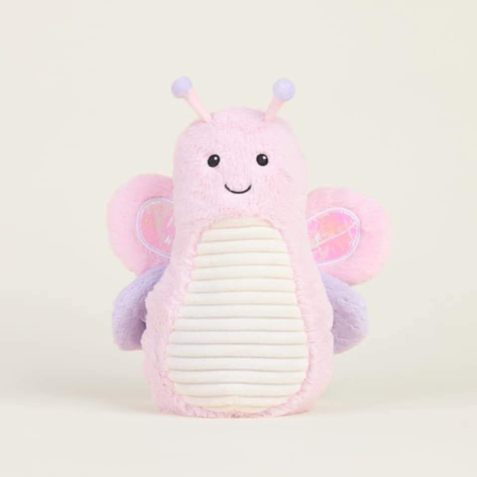 image 1 of Warmies Plush Pink Butterfly Microwavable LARGE