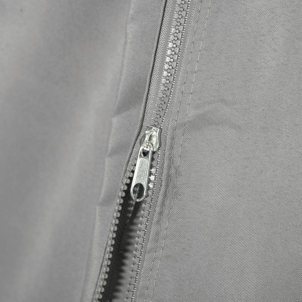 image 1 of Outsunny 4 Pack Replacement Gazebo Curtains Privacy Panel for Most 3 x 4m Gazebo Canopy Pavillion Outdoor Shelter Sidewalls Accessories Light Grey | Grey