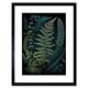 image 1 of Leaf Fern Fronds Ernst Haeckel Style 9x7" Black Framed Wall Art Print