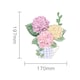 image 2 of Hydrangea Bouquet 3D Pop Up Greeting Card