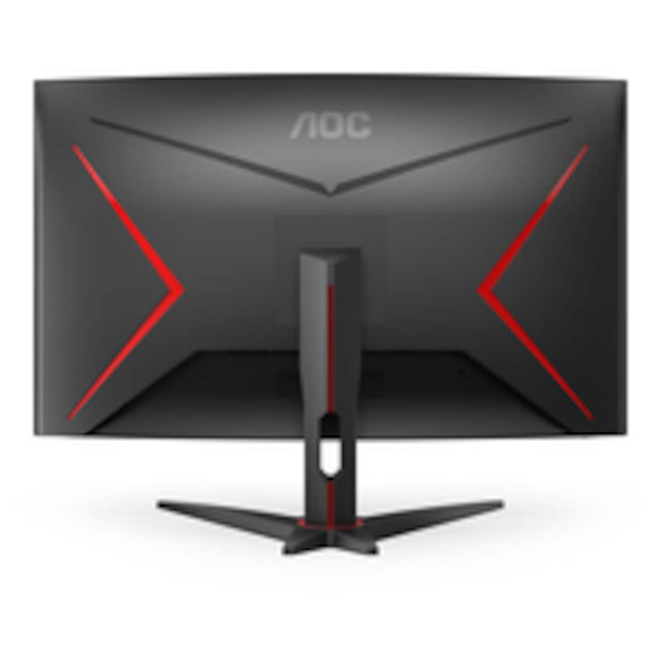 image 1 of AOC Gaming C32G2ZE - 32 Inch FHD Curved Monitor, 240Hz, 1 ms MPRT, VA AMD FreeSync Premium, Low Input Lag (1920x1080@ 240Hz, 300 cd/m², HDMI/DP) | Black | Black, Red | 69.8 cm
