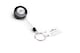 image 4 of Durable Secure Retractable Keyring Badge Reel for IDs & Keys | 10 Pack | Black