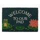 image 1 of Welcome to Our Pad Coir Doormat - 60x40cm