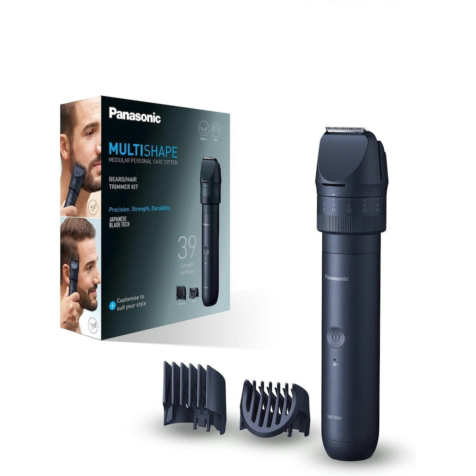 image 1 of Panasonic ER-CKN1 Black Waterproof Beard Hair Trimmer
