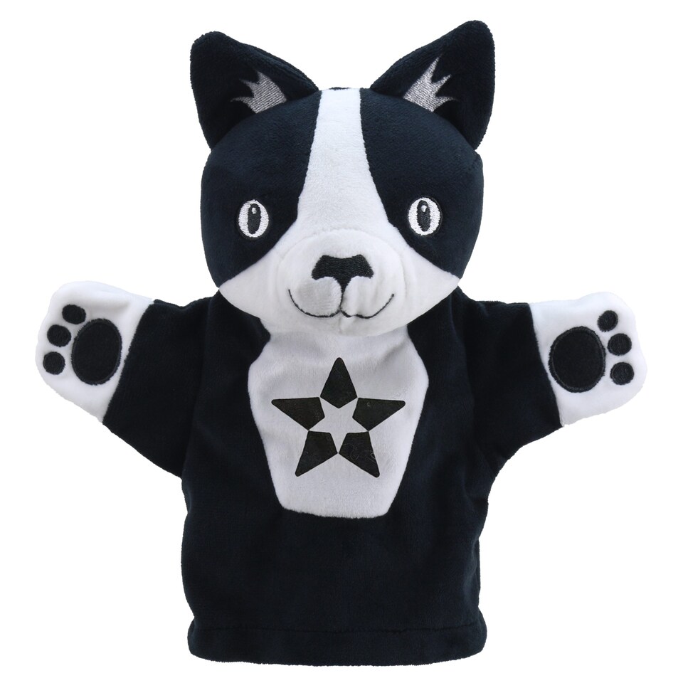 Cat - My First Puppets Black and White