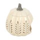 image 4 of Cream Leaf Cut Out Pumpkin Oil Burner and Wax Warmer Multi