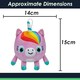 image 2 of Tutti Bell Pinata Smashlings Soft Toy Cute Plushie Huggable Cuddly 15cm Pink