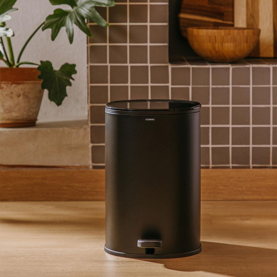 image 1 of COSMIC Bathroom Bin Trash Can 5L Pedal Soft-close Lavander Essentials Collection