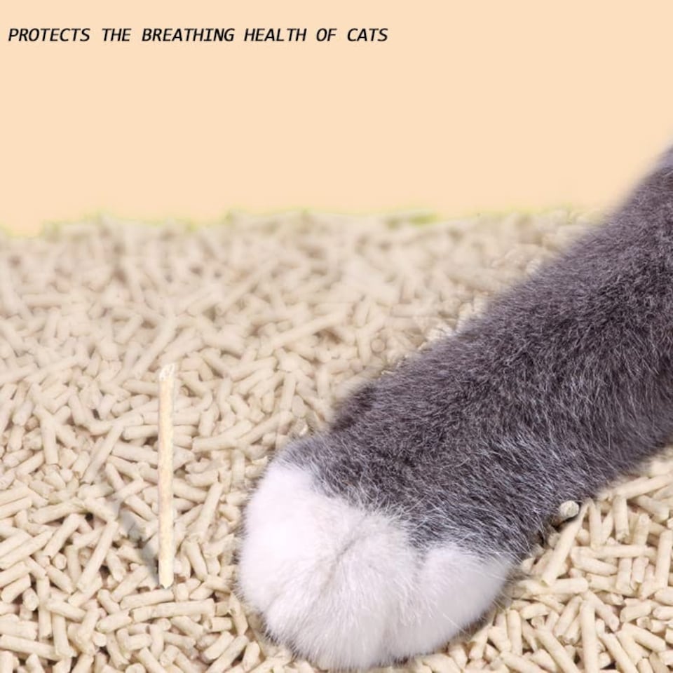 image 1 of Large 30L Natural Cat and Kitten Litter Wood Pellets Ultra Absorbent Biodegradable | Effective Odour Control | Antibacterial Premium Hygiene