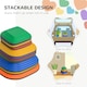 image 4 of AIYAPLAY Balance Stepping Stones, 11-Piece Sensory Toy for Ages 3-8 Years
