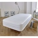image 4 of Straight Line Hybrid Mattress - Memory Foam & Spring Support | White | Small Double