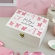 image 2 of Personalised Bow Storage Box White | One Size