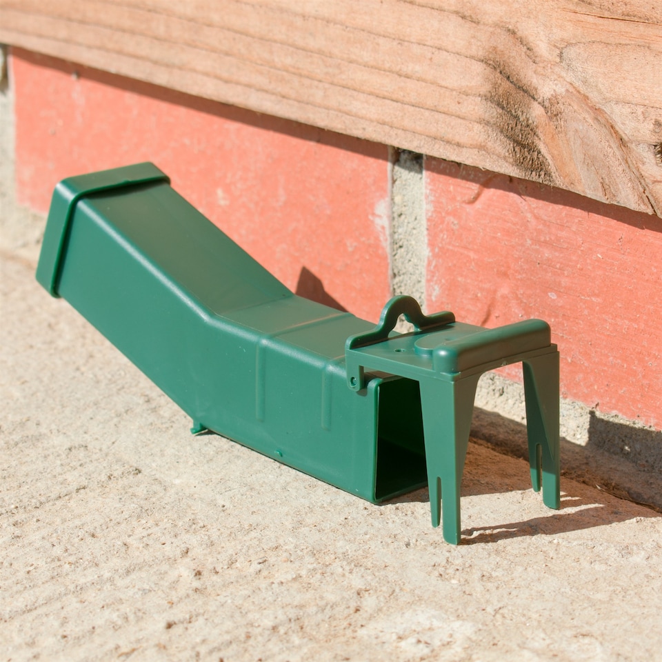 image 1 of KCT 2 Pack Humane No Kill Mouse Trap Indoor Outdoor Rodent Catcher Simple Release